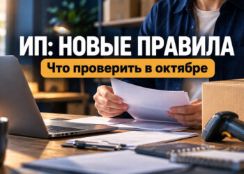 Новые правила для ИП в октябре 2026: штрафы, маркировка, отчёты