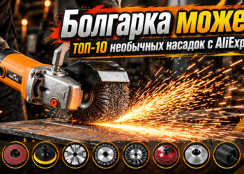 Болгарка сможет! ТОП-10 полезных насадок с AliExpress
