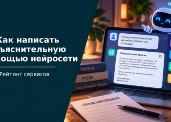 Как написать объяснительную с помощью нейросети бесплатно и платно