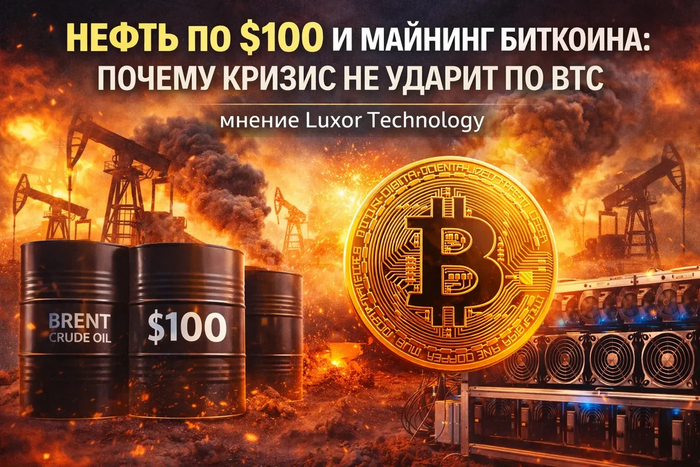 Цена нефти и майнинг биткоина: как конфликт вокруг Ирана влияет на BTC-индустрию - 14.03.26 16:23