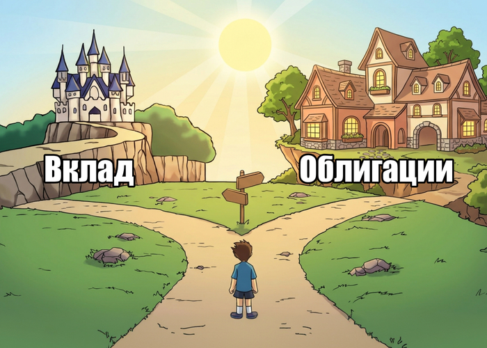Вклад или облигации: что выбрать для вложений - 08.04.26 13:51