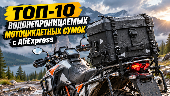 ТОП-10 водонепроницаемых мотоциклетных сумок с AliExpress