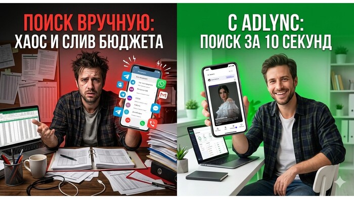 Внешний трафик на Wildberries и Ozon: как я автоматизировал инфлюенс-маркетинг, создав AdLync - 01.03.26 11:20