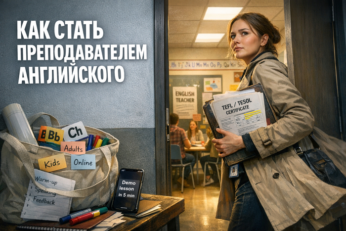Профессия преподаватель английского языка: с чего начать, где учиться и как вырасти в сильного специалиста - 13.04.26 23:24