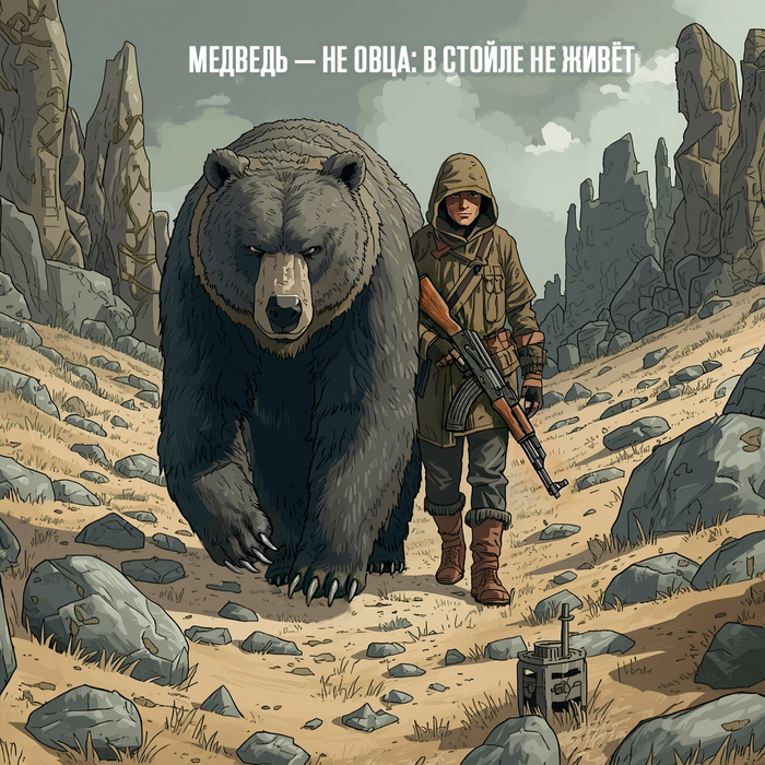 Медведь &mdash; не овца: в стойле не живёт - 06.04.26 13:30