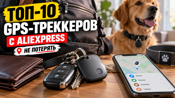 Найдёт за секунды: ТОП-10 GPS-треккеров с АлиЭкспресс от брендов