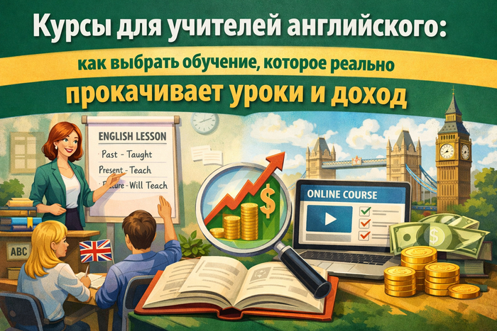 Курсы для учителей английского: как выбрать обучение, которое реально прокачивает уроки и доход - 10.02.26 06:51