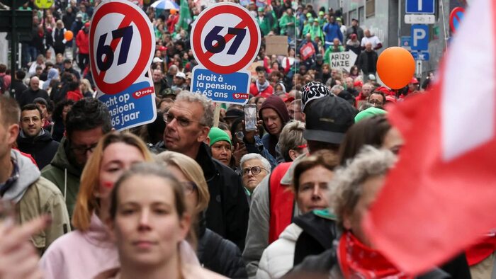 Бельгийцы протестуют против мема «67» - 16.05.26 23:26
