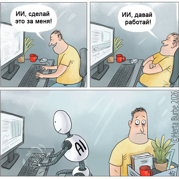 Когда попросил ИИ снять с тебя рабочую нагрузку - 04.06.26 08:42