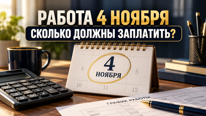 Оплата работы 4 ноября 2026: сколько положено за смену