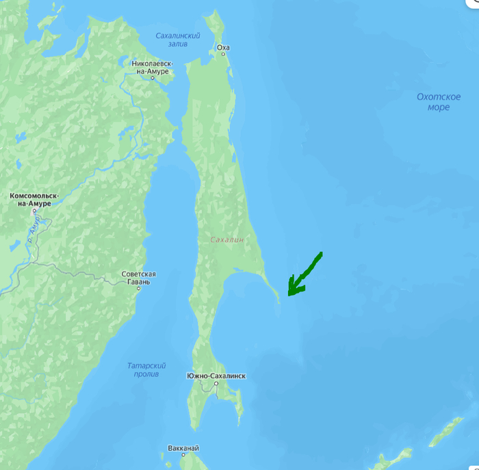 Мыс Терпения, полоска земли в Охотском море - 26.01.26 20:20