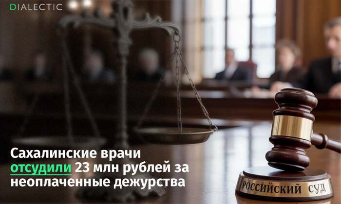 Девять врачей из Сахалина отсудили у больницы 23 млн рублей - 03.02.26 12:13