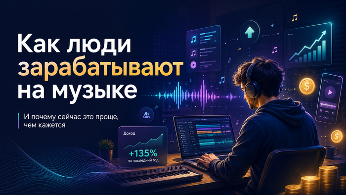 Как люди зарабатывают на музыке и почему сейчас это проще, чем кажется - 23.05.26 07:50